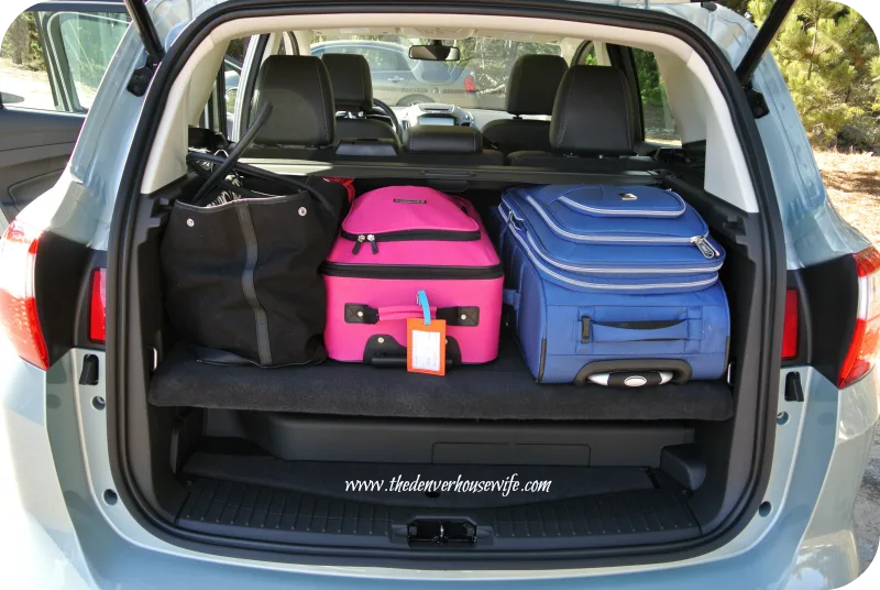 Ford C-Max Trunk Space