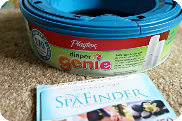 Diaper Genie + Spa Finder