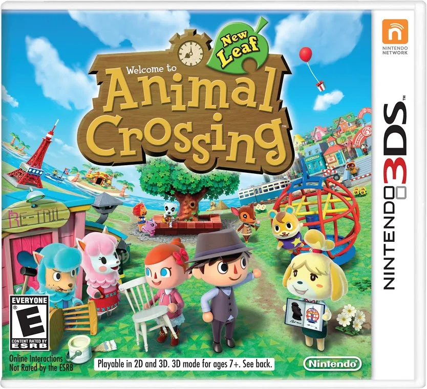 Animal Crossing - New Leaf Game Cover