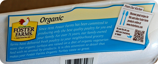 FF Organic Ground Turkey