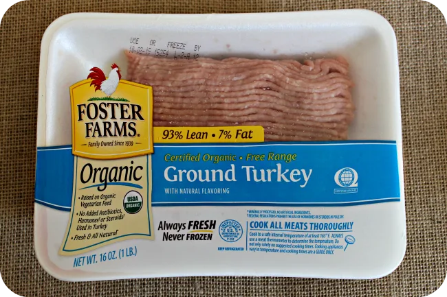 Foster Farms Organic Ground Turkey