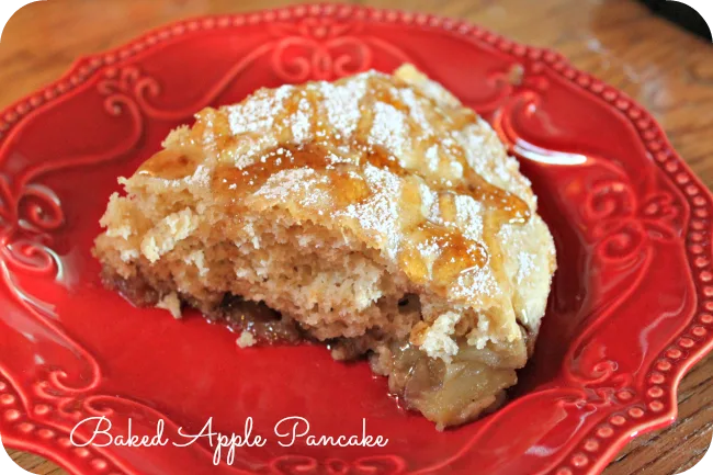 Baked Apple Pancake1