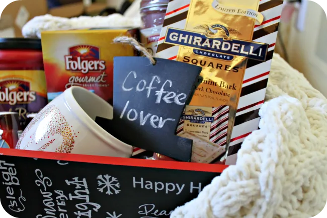 DIY Coffee Lover's Gift Basket