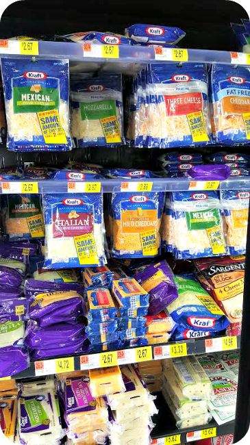 Kraft Natural Shredded Cheese Walmart