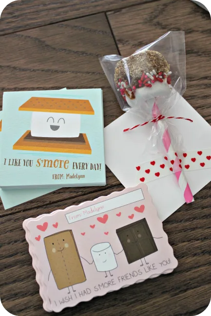 Valentines Card S'mores