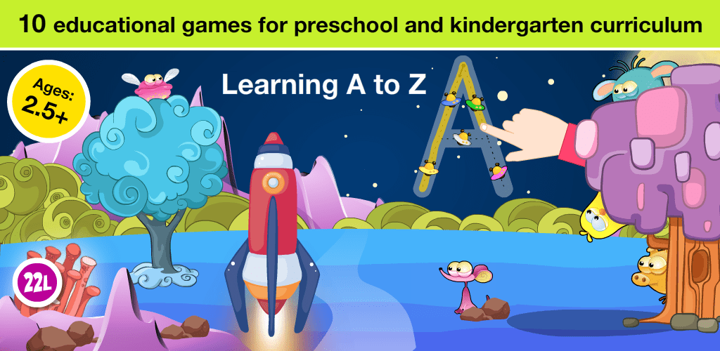 Preschool Basic Skills: Space All in One Learning Adventure A to Z