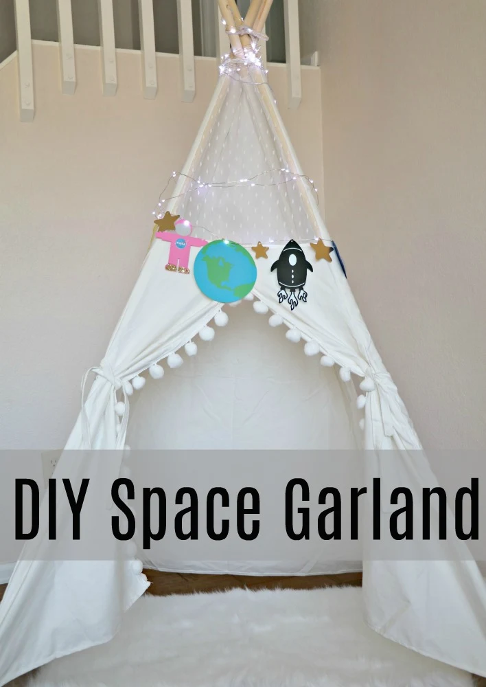 DIY Space theme Garland