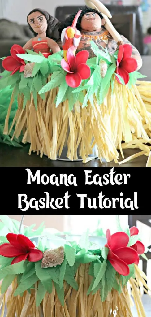 DIY Moana Easter Basket Tutorial