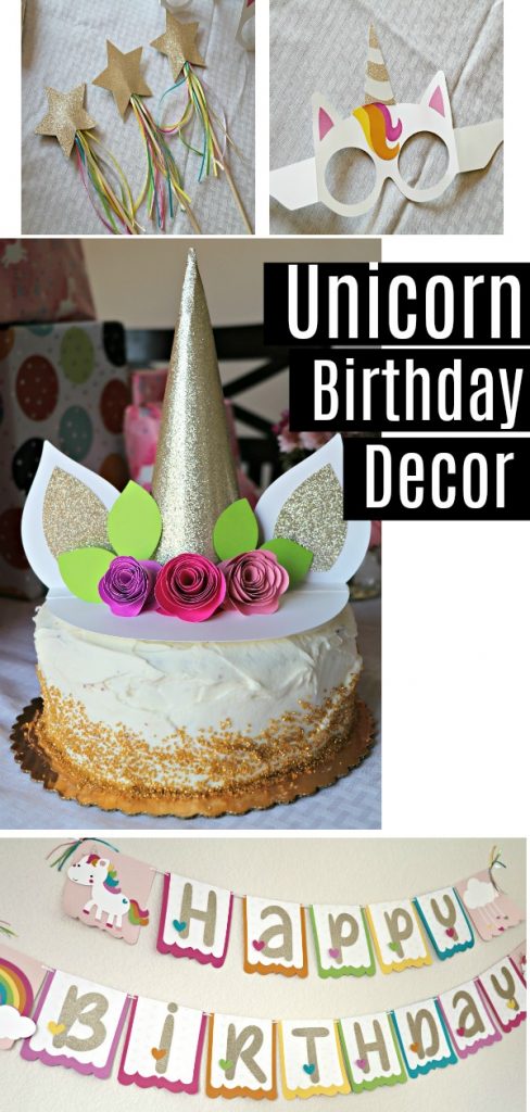 Unicorn Birthday Party Decorations DIY