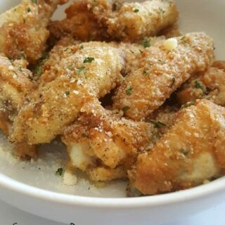 garlic parmesan chicken wings