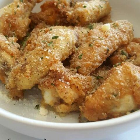 Garlic Parmesan Chicken Wings