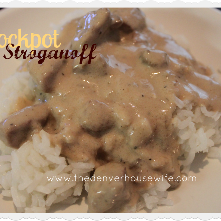 Crockpot Beef Stroganoff Recipe!