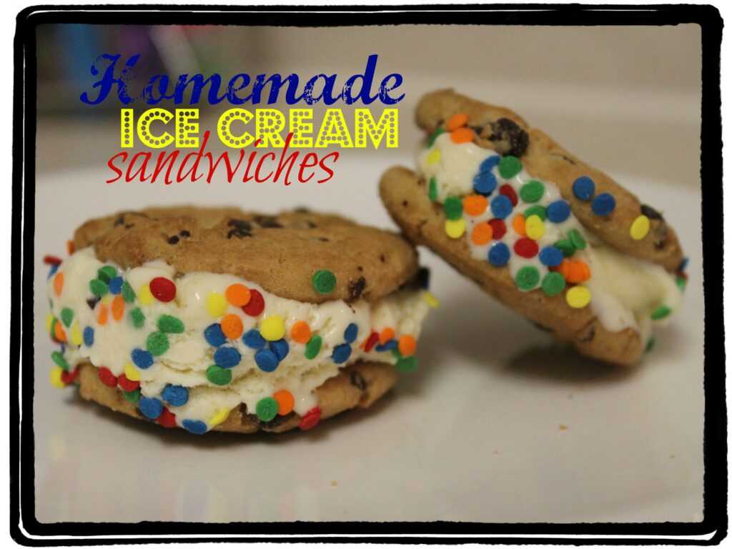 Homemade Ice Cream sandwiches The Denver Housewife
