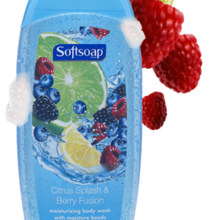 Softsoap Citrus Splash & Berry Fusion body wash