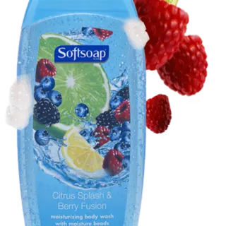 Softsoap Citrus Splash & Berry Fusion body wash