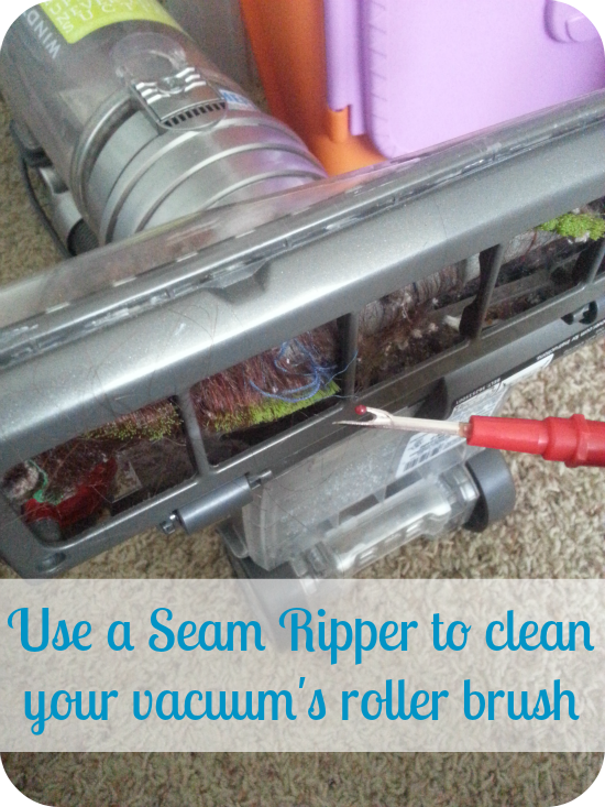 How to Clean your Vacuum's Roller Brush » The Denver Housewife