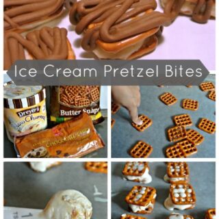 #AReasonToSmile: Pretzel Ice Cream Bites