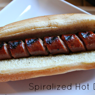 Spiralized Hot Dogs Tutorial!