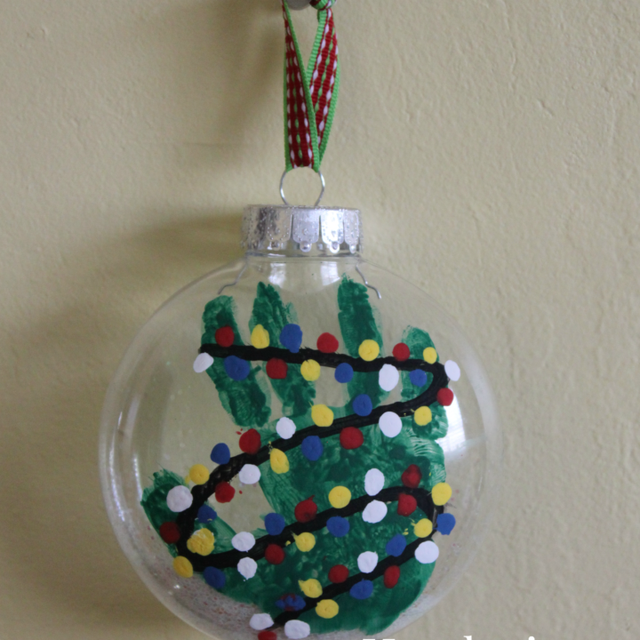 DIY Clear Ornaments