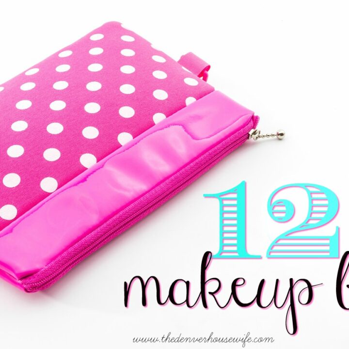 12 Uses for Makeup Bags!