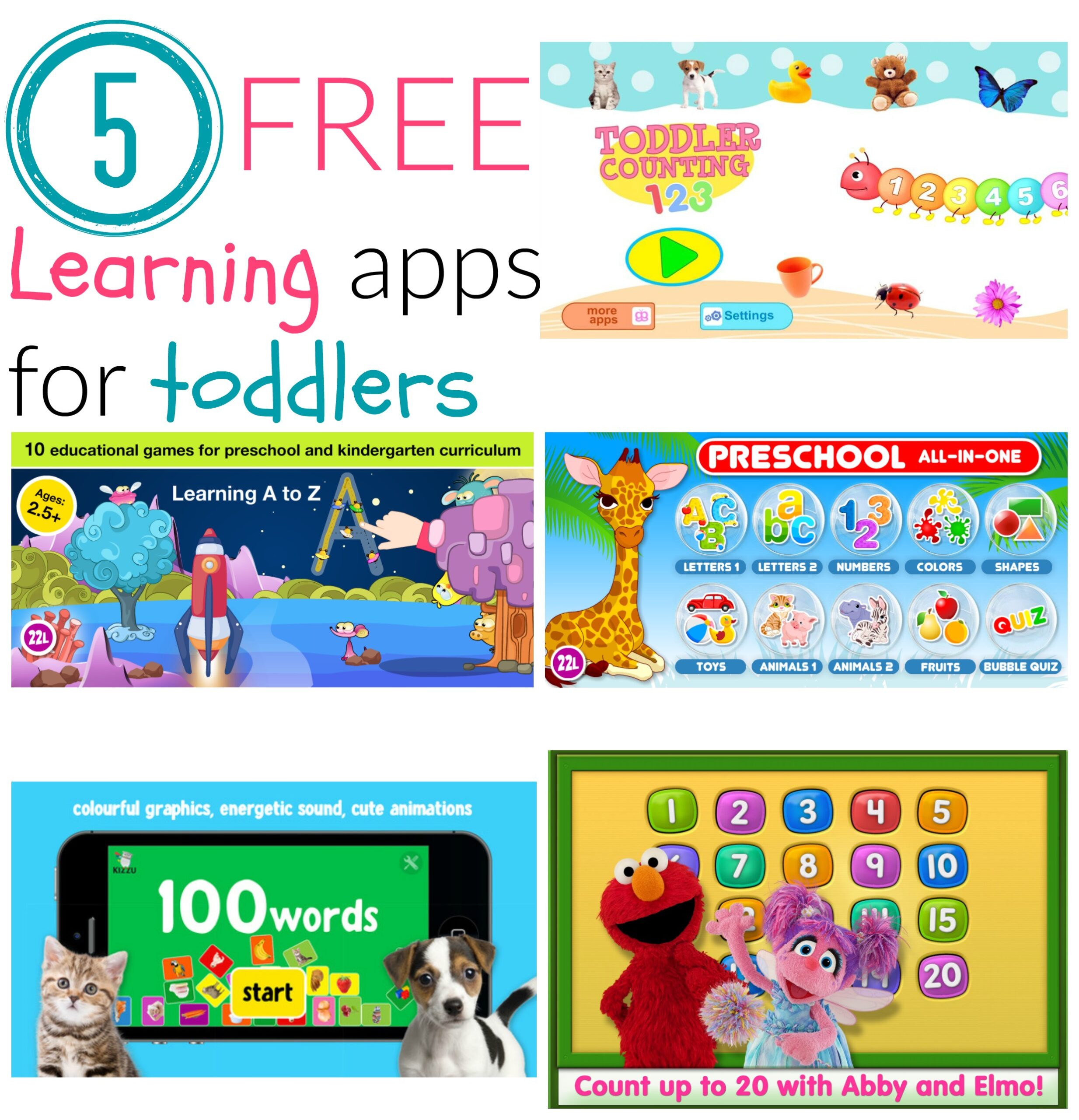 5 FREE Learning Apps for Toddlers - The Denver Housewife