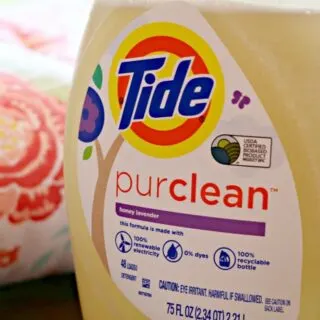 Cleaning Our Laundry with Tide’s New Eco-Friendly purclean Detergent!
