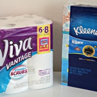 Earn Double Box Tops with Kleenex, Scott, and Viva Products!