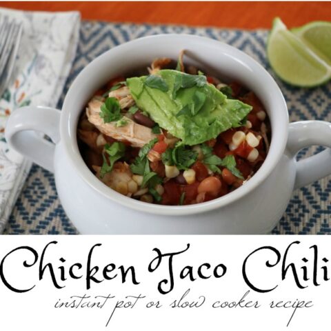 New Comfort Food: Chicken Taco Chili