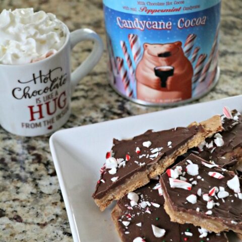 Stephen’s Gourmet Hot Cocoa & Peppermint Graham Cracker Bark!