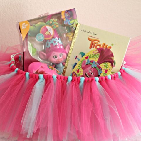 Trolls Poppy Tutu Easter Basket Tutorial