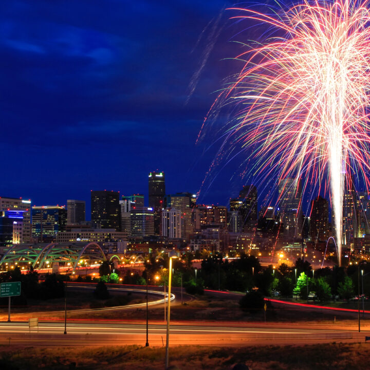 4th of July Fireworks in Denver!