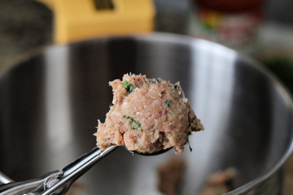 Turkey Stuffed Meatballs