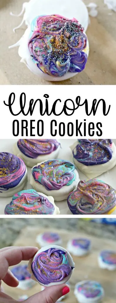 DIY Unicorn OREO Cookies