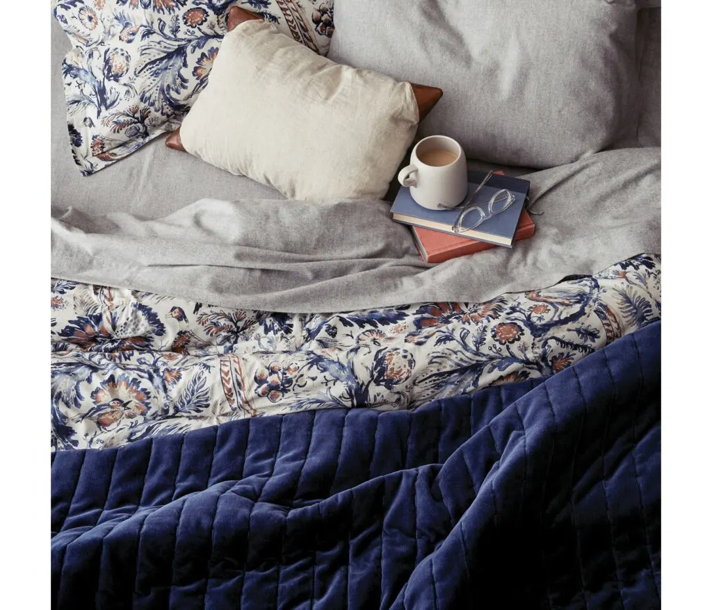 Target Navy Floral Bedding