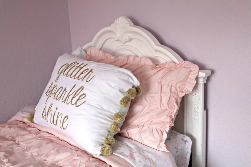 Girl Unicorn Bed Makeover