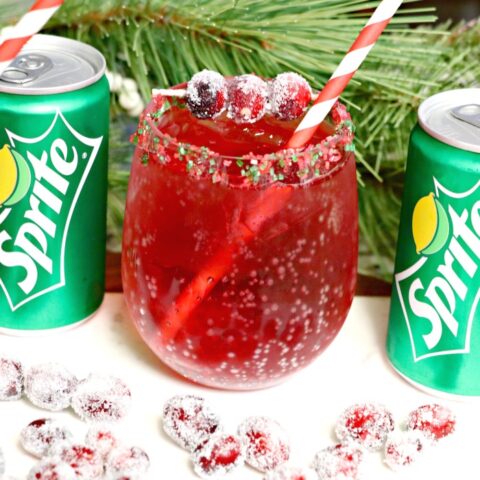 Holiday Mocktail: Cranberry Shirley Temple