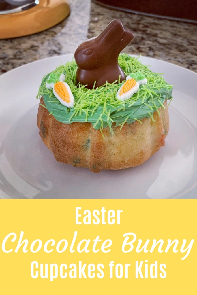 Easter Chocolate Bunny Cupcakes