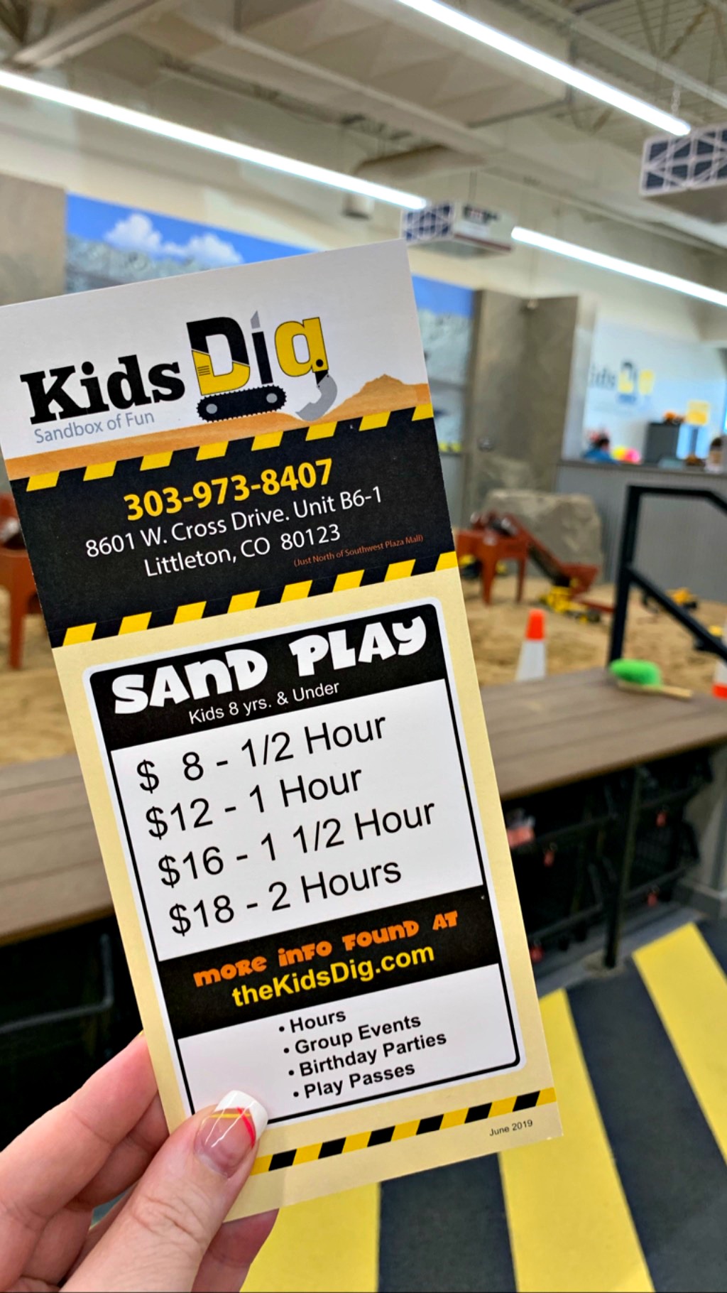 Indoor Sandy Fun at Kids Dig in Littleton! » The Denver Housewife