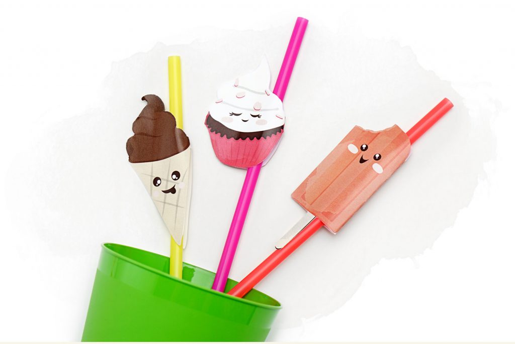 Monster Straw Toppers