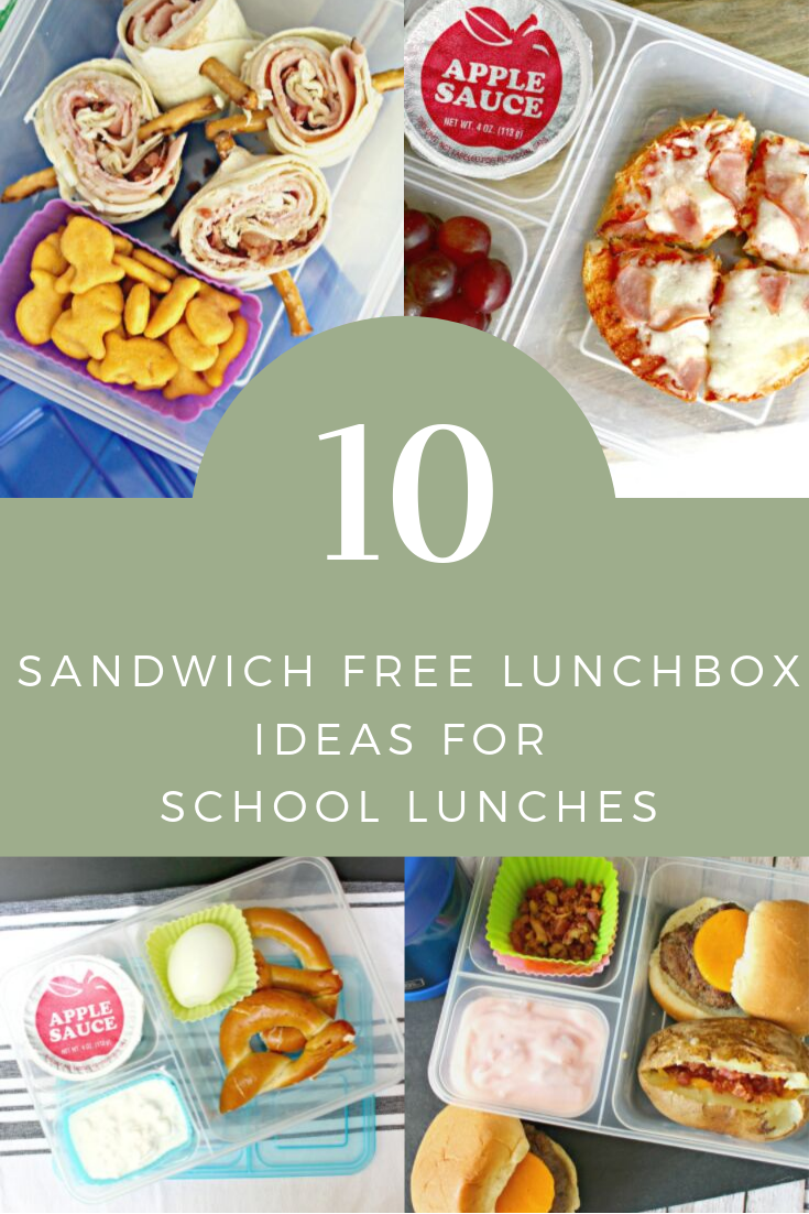 10 Sandwich Free School Lunchbox Ideas for Kids