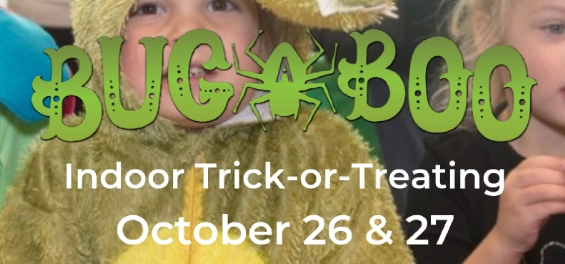 bug-a-boo trick or treat event at butterfly pavillion