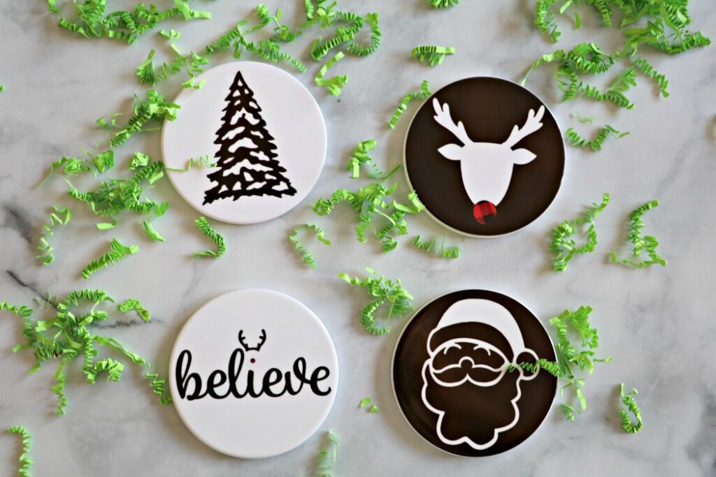 Christmas Coasters with Cricut Infusible Ink » The Denver Housewife