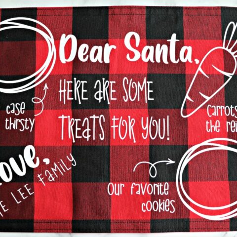 Santa Cookies Tray – FREE SVG