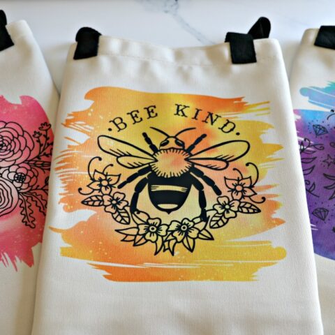 Cricut Infusible Ink & Iron-On Layered Canvas Totes » The Denver Housewife