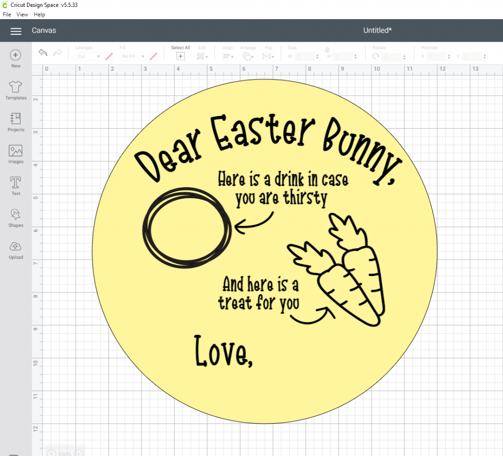 FREE Easter Bunny Plate SVG - The Denver Housewife