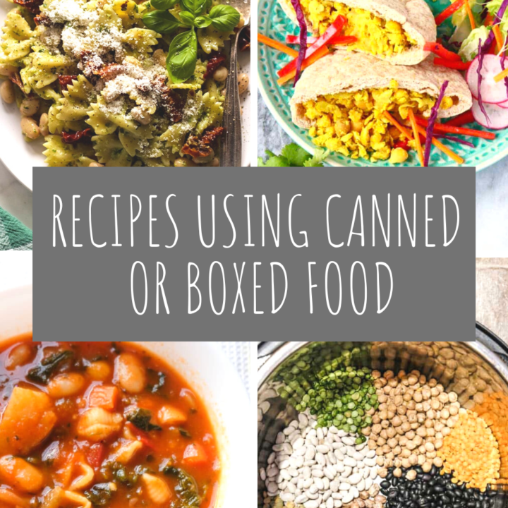 Recipes Using Canned or Boxed Food