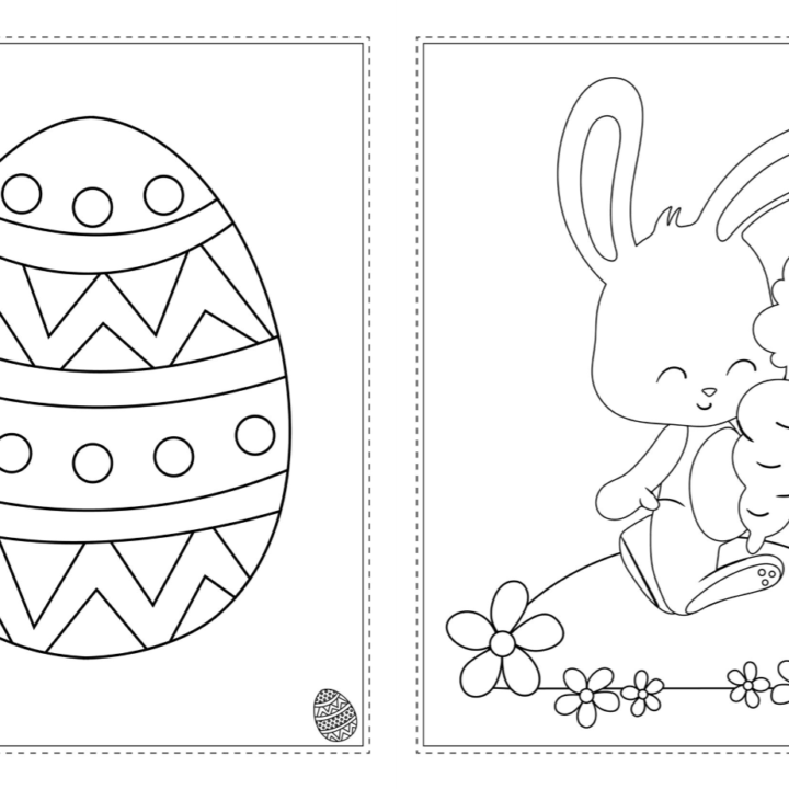 Free Easter Coloring Book Printable! » The Denver Housewife