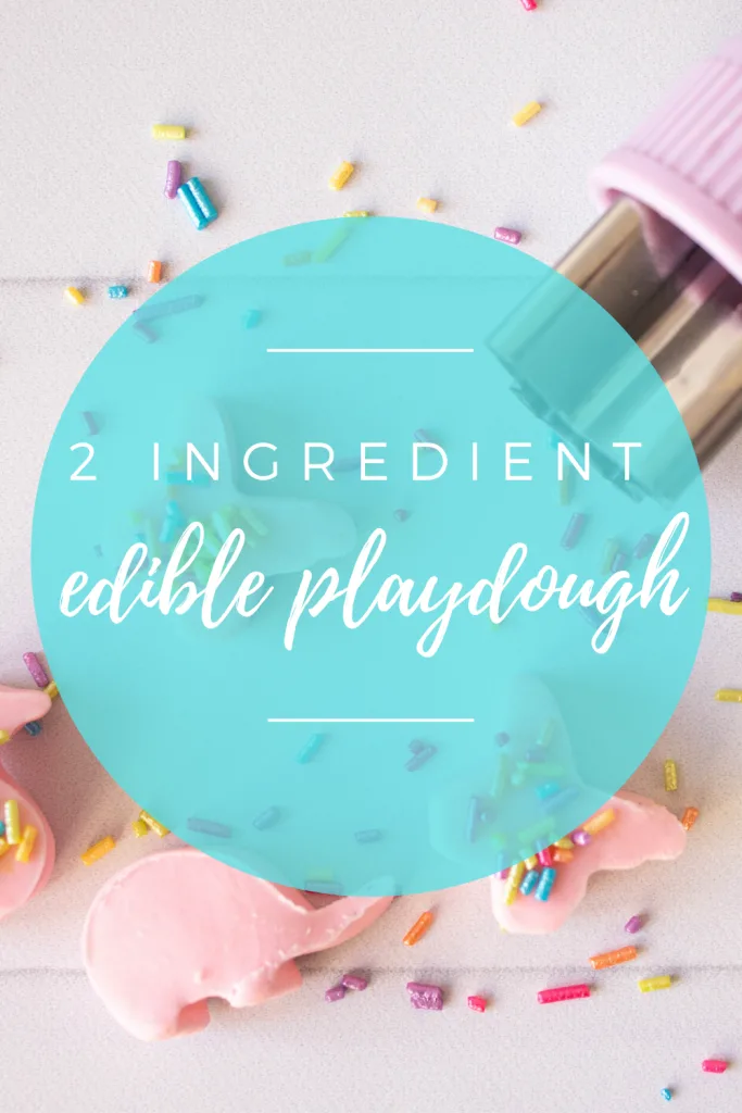 Edible Funfetti Playdough Recipe