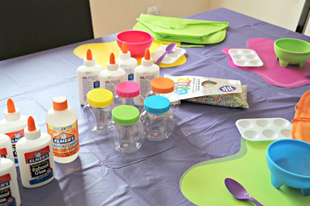 how to have a slime birthday party