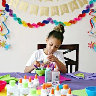how to have a slime birthday party